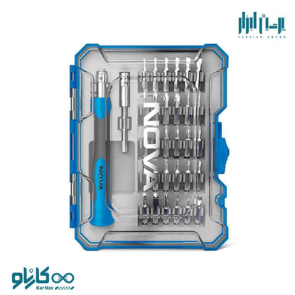 تصویر از ست 32 پارچه پیچ گوشتی موبایلی نوا کد 1328