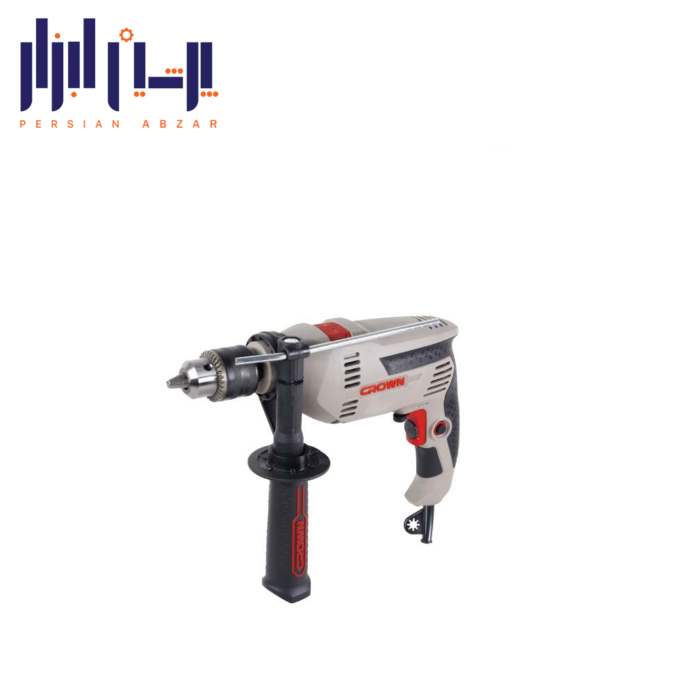 دریل چکشی 13 میلیمتر 750 وات کرون مدل 10129