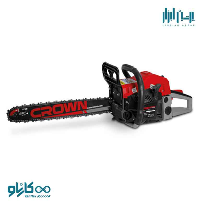 اره زنجیری بنزینی 50 سانتی‌متر 2300 وات کرون کد CT20102