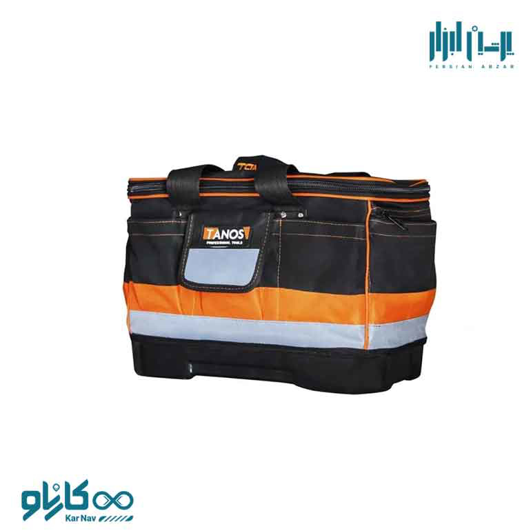کیف ابزار 43 سانتی متری(کف لاستیکی) تانوس کد BAG-14-R