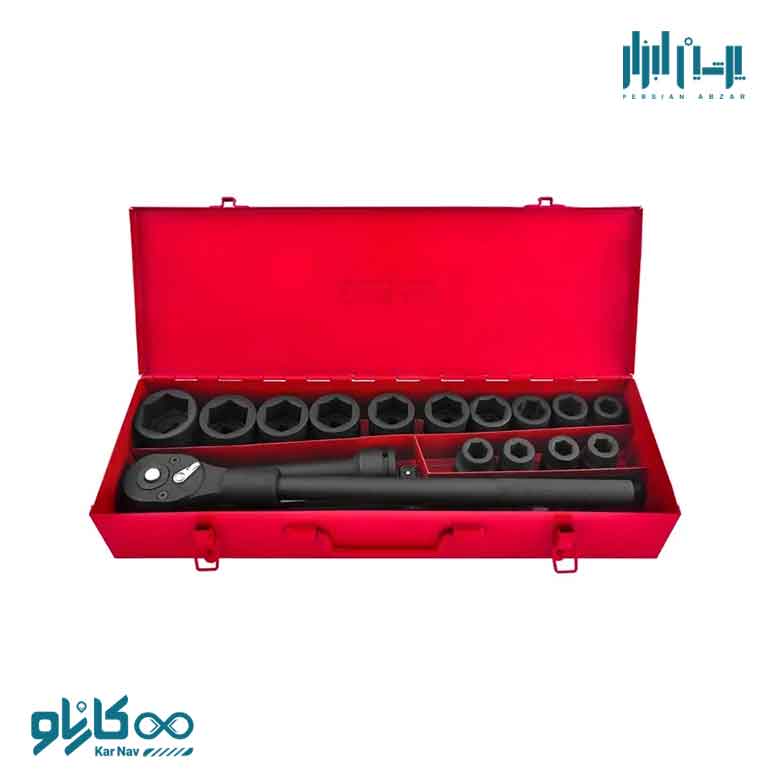 جعبه بکس فشار قوی توسن 19 پارچه 3/4 اینچ مدل T3435-19IBI