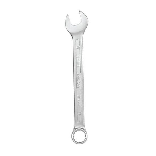 تصویر از آچار یک سر تخت یک سر رینگی نووا سری X-Line سایز 22 کد 9322
