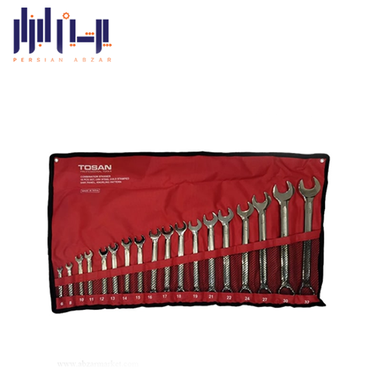 تصویر از آچار ست توسن 18 عددی هندی دستی کد TL101-S18