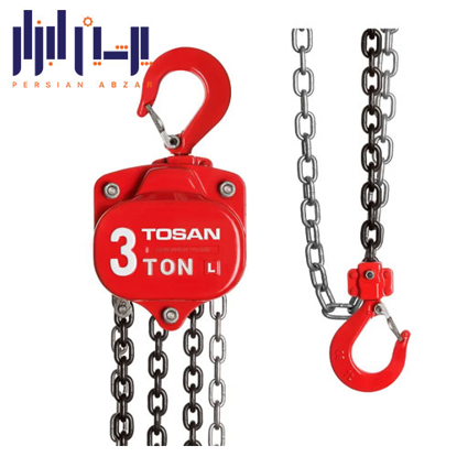 تصویر از جرثقیل زنجیری 3 تن توسن کد 2030CB