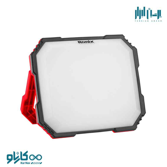 تصویر از نورافکن LED برقی 50 وات رونیکس با دسته برقی-کد RH-4217