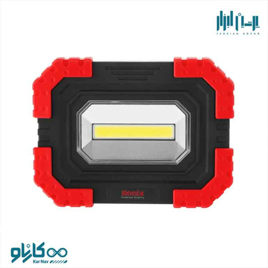 تصویر از نورافکن کتابی شارژی 900 لومن 3.7 ولت رونیکس- کد RH-4273