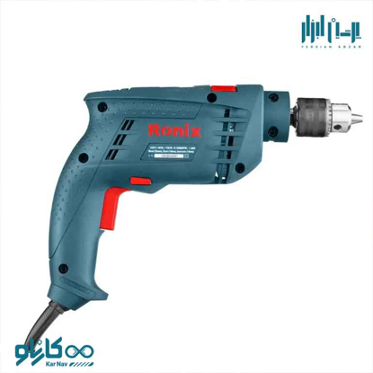 تصویر از دریل چکشی 10میلی متر رونیکس 750وات-سه نظام آچاری-کد 2120
