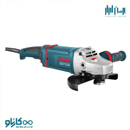 تصویر از فرز برقی سوپر سنگ‌بری 230 میلی متری صنعتی 2400 وات رونیکس-کد 3220