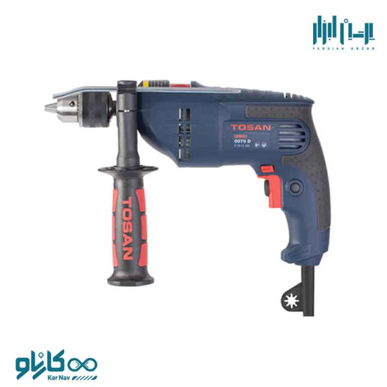 تصویر از دریل 13 میلی متر چکشی توسن - 0079D Plus