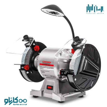 تصویر از چرخ سنباده سنگ رومیزی دو طرفه 150 میلی متر 250 وات کرون کد CT13546