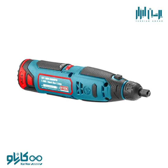 تصویر از کیت فرز مینیاتوری شارژی 12 ولت رونیکس کد 8102K