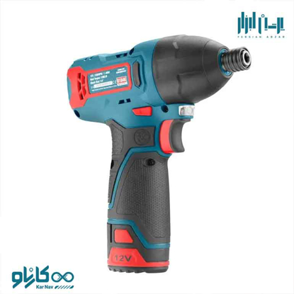 تصویر از کیت پیچ گوشتی شارژی 12 ولت رونیکس کد 8104K