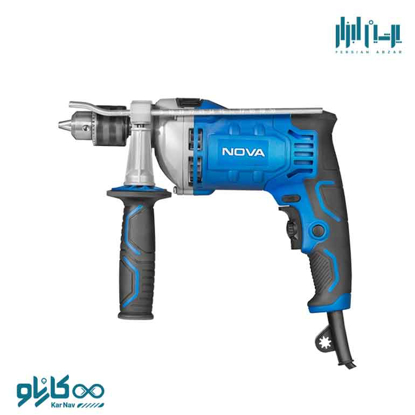 تصویر از دریل 13 گیربکسی 810 وات نوا به همراه کیف bmc کد 2238