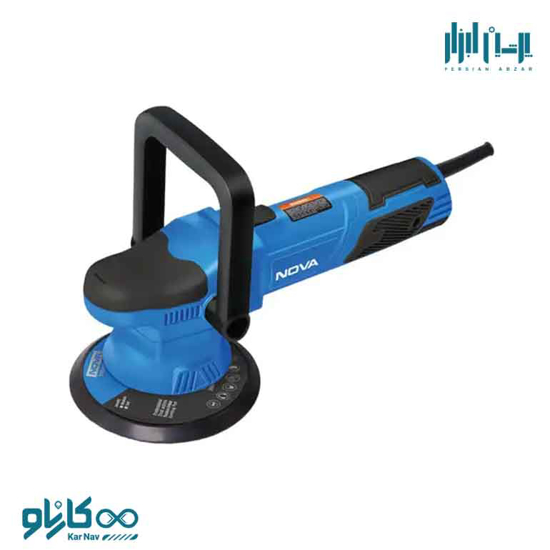 تصویر از پولیش اوربیتال مینی 150 میلی متر 900 وات دیمر دار نوا کد 3401