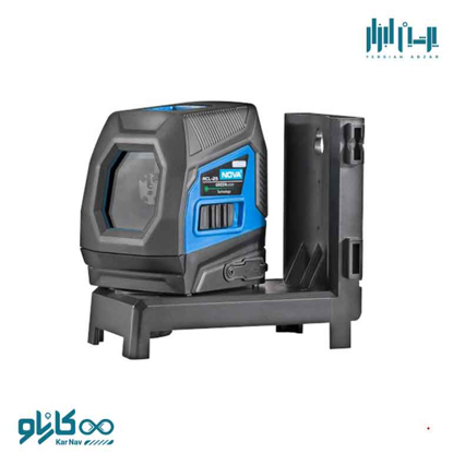 تصویر از تراز لیزری دو خط شارژی نور سبز Compact نوا کد 2640