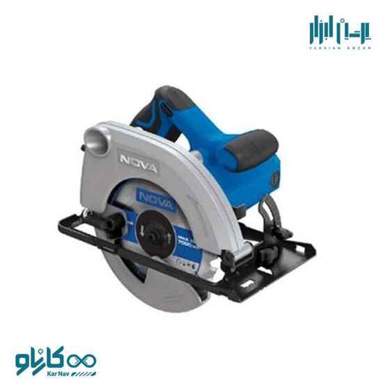 تصویر از اره گردبر 190 میلی متری 1500 وات نوا کد N5350