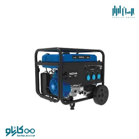 تصویر از موتور برق استارتی چرخ دار 8800 وات نوا کد 9588