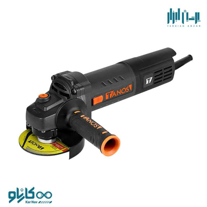 تصویر از مینی فرز 115 میلی متر 880 وات بدنه slim تانوس کد AG-1588