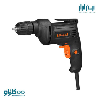 تصویر از دریل 10 میلی متر 500 وات چکشی اتوماتیک تانوس کد ED-1051A