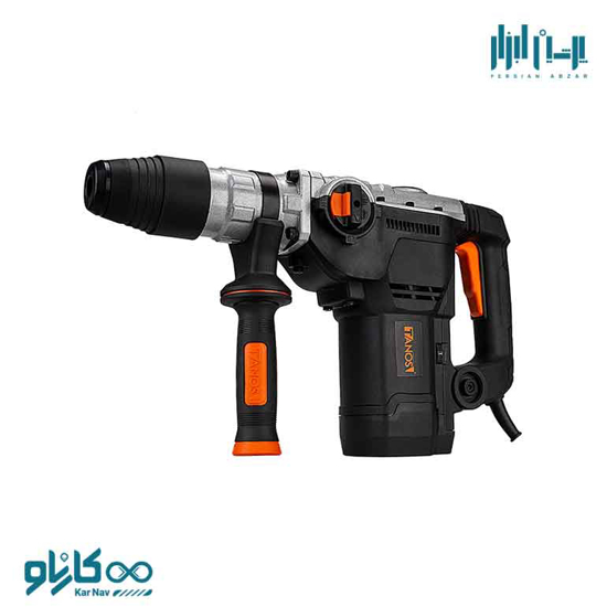 تصویر از بتن کن 40 میلی متر 1200 وات 5 شیار دو حالته چکشی آچاری تانوس کد RH-4012