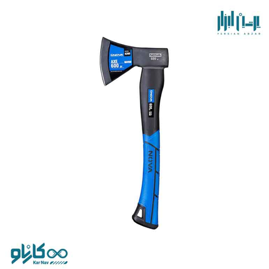 تصویر از تبر 600 گرم با دسته فایبرگلاس نوا کد 6260