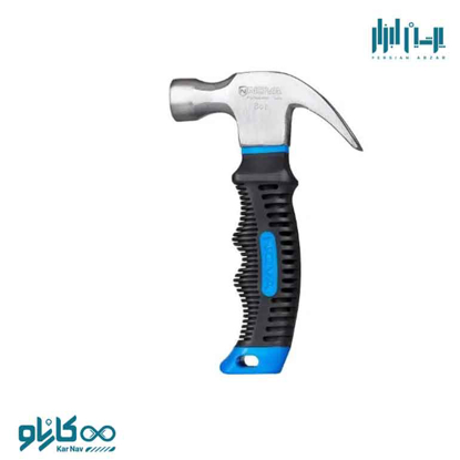 تصویر از چکش دو شاخ 250 گرمی مینی با دسته فایبرگلاس نوا کد 6224