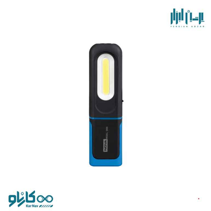 تصویر از چراغ کار شارژی مگنت دار 350 لومن نوا کد 3020