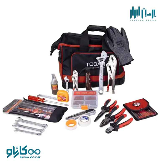 تصویر از کیت ابزار 41 پارچه توسن کد T3500K