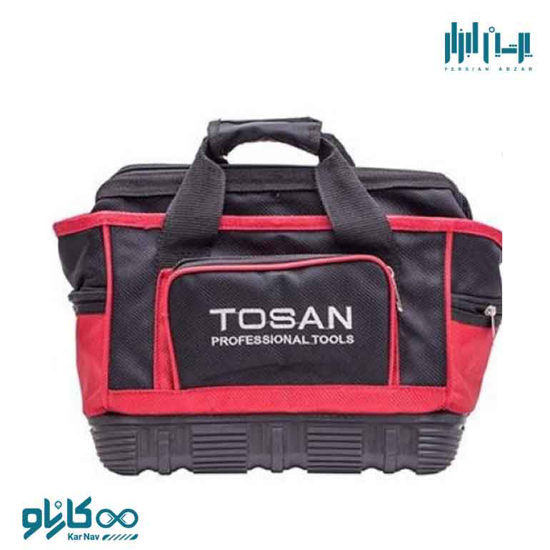 تصویر از کیف ابزار کفه دار 32 سانت توسن کد TBR-32MP