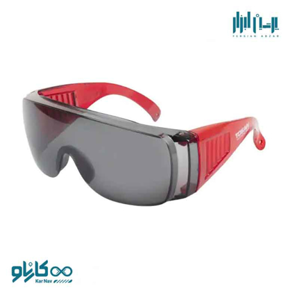 تصویر از عینک ایمنی دودی روعینکی توسن کد T3901