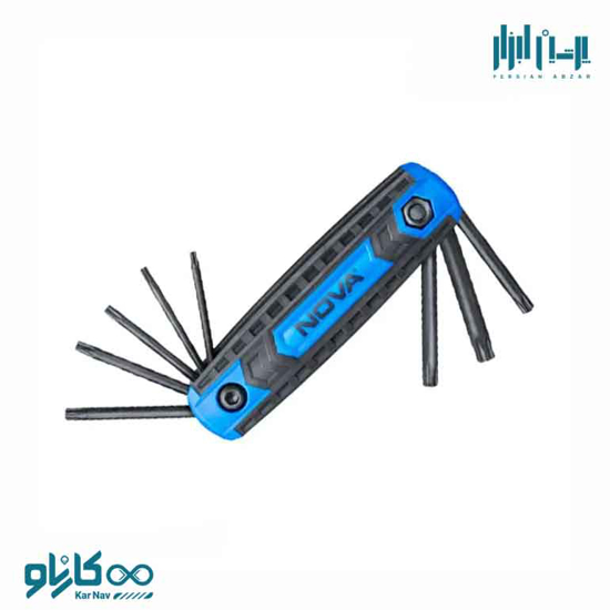 تصویر از آلن چاقویی ستاره ای 8 عددی نوا کد 1160