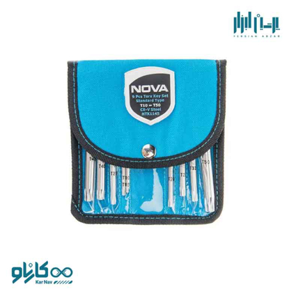 تصویر از ست آلن ستاره ای 9 عددی نوا کد 1145