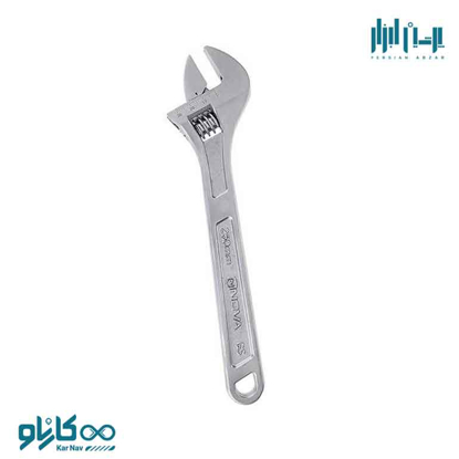 تصویر از آچار فرانسه سفید سایز 10 اینچ نوا کد 3003