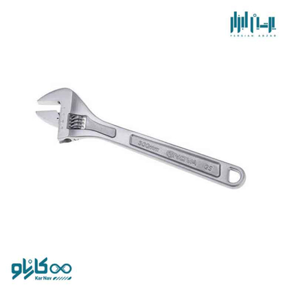 تصویر از آچار فرانسه سفید سایز 18 اینچ نوا کد 3006