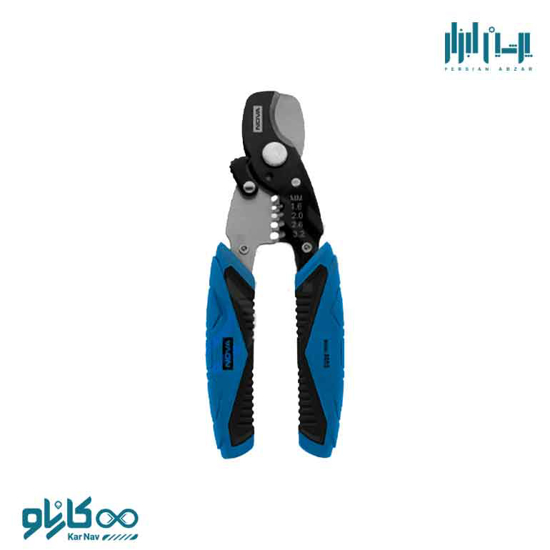 تصویر از انبر کابل بر و سیم لخت کن چندکاره 6 اینچ نوا کد 8053