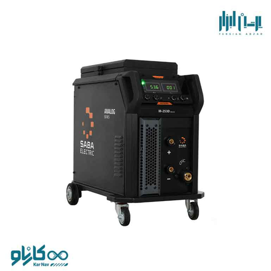 تصویر از تکفاز اینورتری هواخنک آنالوگ صبا الکتریک کد Master Mig Series M-253D