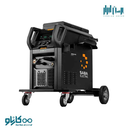 تصویر از تکفاز اینورتری هواخنک سه کاره آنالوگ صبا الکتریک کد Master Mig Series M-252D Analog