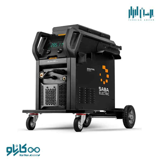 تصویر از تکفاز اینورتری هواخنک سه کاره دیجیتال صبا الکتریک کد Master Mig Series M-252D Digital