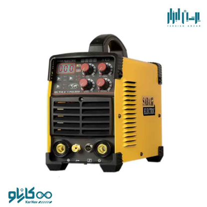 تصویر از تیگ اینورتر DC201-P تکفاز آنالوگ هواخنک پالسی با HF صبا الکتریک کد DC Tig 201-Pulse