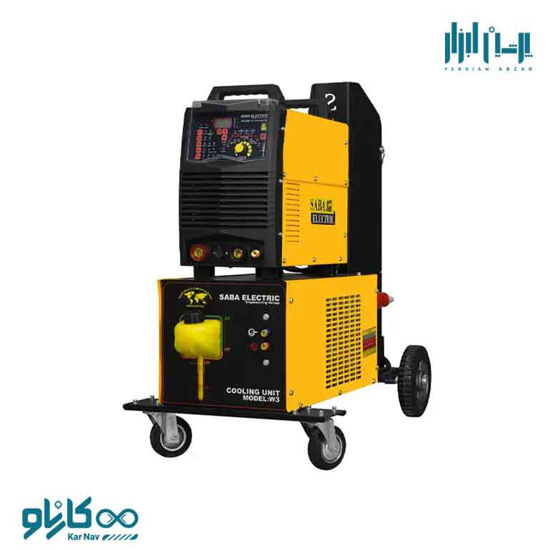 تصویر از تیگ اینورتر 250D AC/DC-P تکفاز دیجیتال آبخنک پالسی با HF صبا الکتریک کد Pulsed TIG 250D AC/DC WC