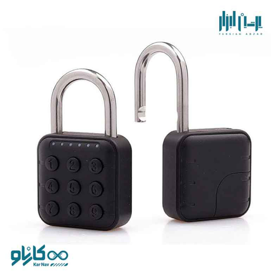 تصویر از قفل آویز دیجیتال سانکس سایز 48 مدل SS803