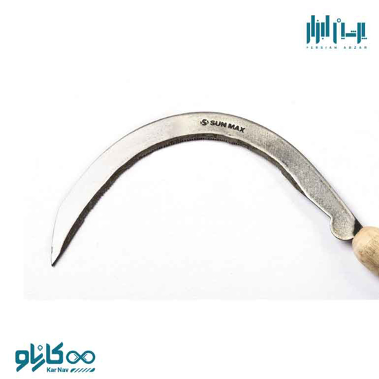 تصویر از داس هلالی سایز 10 سان مکث کد 4510