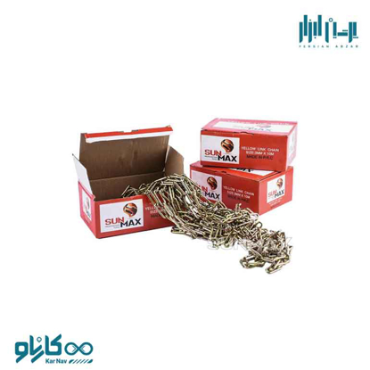تصویر از زنجیر 3 طلایی جوشی 120 متری سان مکث کد KPS-1226