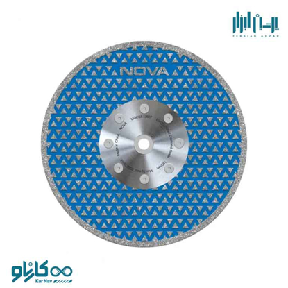 صفحه الماسه الکتروبلید 180 میلی متر نوا کد 2607 ، پرشین ابزار ، persianabzar