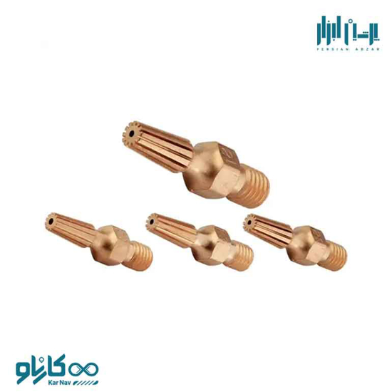 ست نازل 4 عددی پیک برش دو تکه نوا کد 2585-1 ، پرشین ابزار ، persianabzar