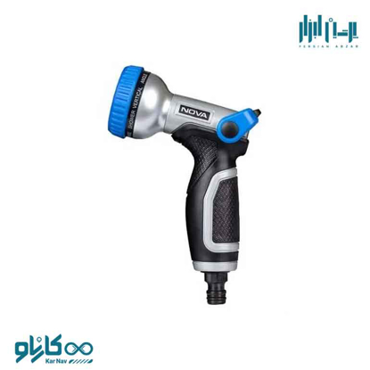 تصویر از آبپاش 9 کاره بدنه آلومینیومی نوا کد 2342