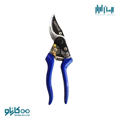 تصویر از قیچی باغبانی مدل سوپر به همراه تیغ و فنر اضافه نوا کد 2311