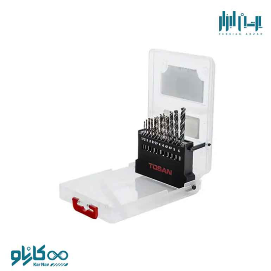 تصویر از ست مته 12 عددی HSS + HSS 5% COBALT توسن کد HSS-12