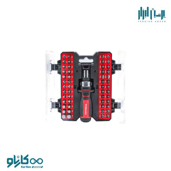 تصویر از ست پیچ گوشتی 53 عددی توسن کد t4810k